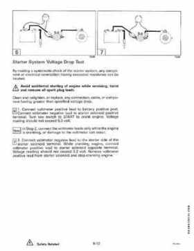 1991 Johnson/Evinrude Models "EI" 40 thru 55 Service Repair Manual P/N 507947, Page 266