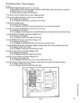 1991 Johnson/Evinrude Models "EI" 40 thru 55 Service Repair Manual P/N 507947, Page 318