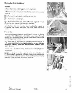 1991 Johnson/Evinrude Models "EI" 40 thru 55 Service Repair Manual P/N 507947, Page 324
