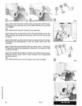 1991 Johnson/Evinrude Models "EI" 40 thru 55 Service Repair Manual P/N 507947, Page 325