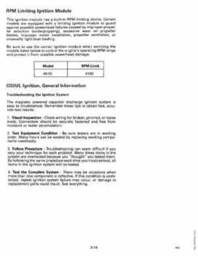 1992 Johnson Evinrude "EN" 40 thru 55 Service Repair Manual, P/N 508143, Page 116