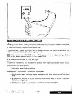 1992 Johnson Evinrude "EN" 40 thru 55 Service Repair Manual, P/N 508143, Page 129