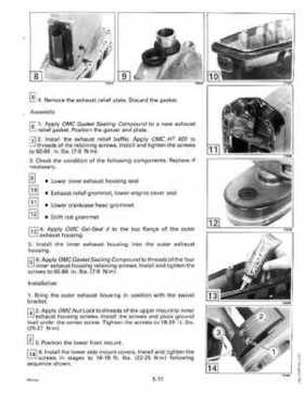 1992 Johnson Evinrude "EN" 40 thru 55 Service Repair Manual, P/N 508143, Page 186