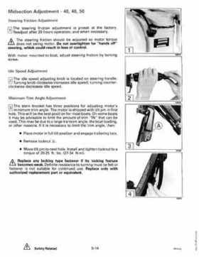 1992 Johnson Evinrude "EN" 40 thru 55 Service Repair Manual, P/N 508143, Page 189