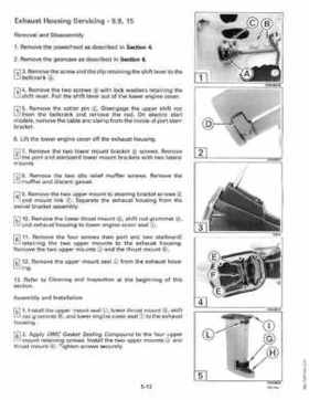 1992 Johnson Evinrude "EN" 9.9 thru 30 Service Repair Manual, P/N 508142, Page 213