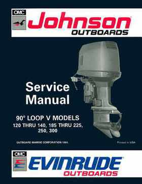 1992 Johnson Evinrude "EN" 90 degrees Loop V Service Repair Manual, P/N 508147, Page 1
