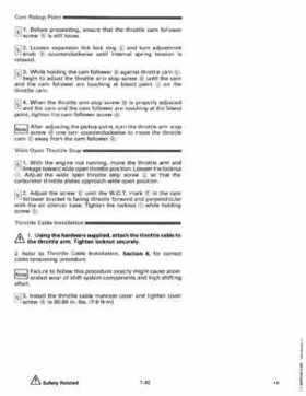 1992 Johnson Evinrude "EN" 90 degrees Loop V Service Repair Manual, P/N 508147, Page 46