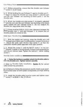 1992 Johnson Evinrude "EN" 90 degrees Loop V Service Repair Manual, P/N 508147, Page 56
