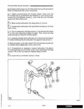 1992 Johnson Evinrude "EN" 90 degrees Loop V Service Repair Manual, P/N 508147, Page 63