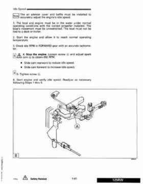 1992 Johnson Evinrude "EN" 90 degrees Loop V Service Repair Manual, P/N 508147, Page 67