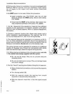 1992 Johnson Evinrude "EN" 90 degrees Loop V Service Repair Manual, P/N 508147, Page 83