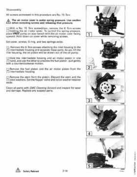 1992 Johnson Evinrude "EN" 90 degrees Loop V Service Repair Manual, P/N 508147, Page 90