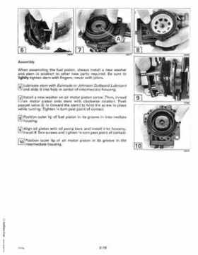 1992 Johnson Evinrude "EN" 90 degrees Loop V Service Repair Manual, P/N 508147, Page 91