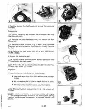 1992 Johnson Evinrude "EN" 90 degrees Loop V Service Repair Manual, P/N 508147, Page 99