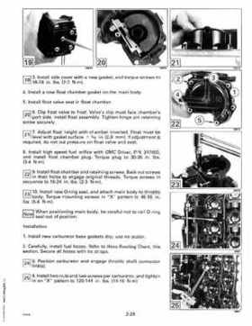1992 Johnson Evinrude "EN" 90 degrees Loop V Service Repair Manual, P/N 508147, Page 101
