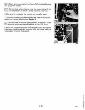 1992 Johnson Evinrude "EN" 90 degrees Loop V Service Repair Manual, P/N 508147, Page 102