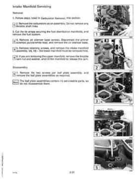 1992 Johnson Evinrude "EN" 90 degrees Loop V Service Repair Manual, P/N 508147, Page 103