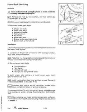 1992 Johnson Evinrude "EN" 90 degrees Loop V Service Repair Manual, P/N 508147, Page 128