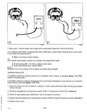 1992 Johnson Evinrude "EN" 90 degrees Loop V Service Repair Manual, P/N 508147, Page 136
