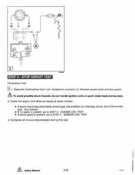1992 Johnson Evinrude "EN" 90 degrees Loop V Service Repair Manual, P/N 508147, Page 139