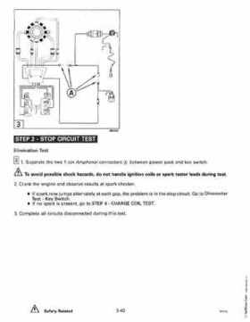1992 Johnson Evinrude "EN" 90 degrees Loop V Service Repair Manual, P/N 508147, Page 149