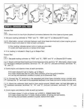 1992 Johnson Evinrude "EN" 90 degrees Loop V Service Repair Manual, P/N 508147, Page 155