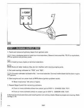 1992 Johnson Evinrude "EN" 90 degrees Loop V Service Repair Manual, P/N 508147, Page 170