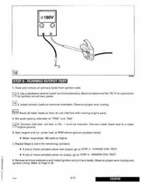 1992 Johnson Evinrude "EN" 90 degrees Loop V Service Repair Manual, P/N 508147, Page 180