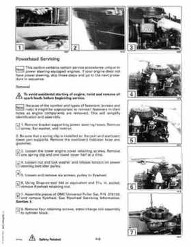 1992 Johnson Evinrude "EN" 90 degrees Loop V Service Repair Manual, P/N 508147, Page 189