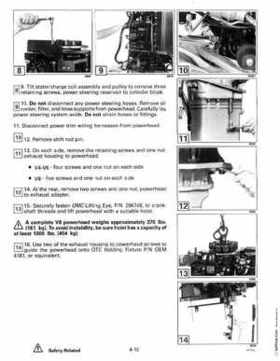 1992 Johnson Evinrude "EN" 90 degrees Loop V Service Repair Manual, P/N 508147, Page 190