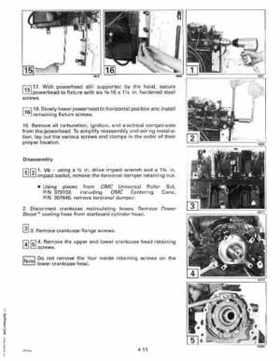 1992 Johnson Evinrude "EN" 90 degrees Loop V Service Repair Manual, P/N 508147, Page 191