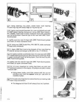 1992 Johnson Evinrude "EN" 90 degrees Loop V Service Repair Manual, P/N 508147, Page 199