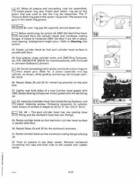 1992 Johnson Evinrude "EN" 90 degrees Loop V Service Repair Manual, P/N 508147, Page 201