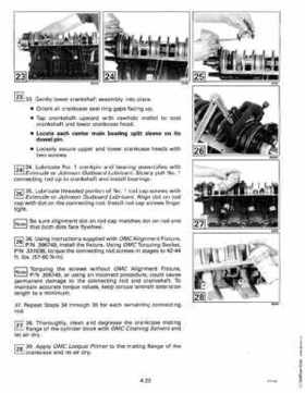 1992 Johnson Evinrude "EN" 90 degrees Loop V Service Repair Manual, P/N 508147, Page 202