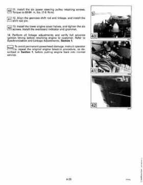 1992 Johnson Evinrude "EN" 90 degrees Loop V Service Repair Manual, P/N 508147, Page 206