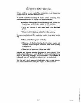 1992 Johnson Evinrude "EN" 90 degrees Loop V Service Repair Manual, P/N 508147, Page 229