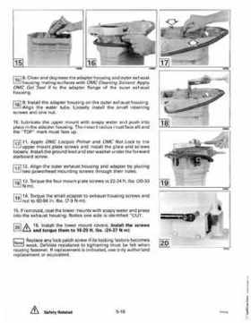 1992 Johnson Evinrude "EN" 90 degrees Loop V Service Repair Manual, P/N 508147, Page 243