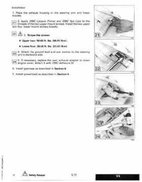 1992 Johnson Evinrude "EN" 90 degrees Loop V Service Repair Manual, P/N 508147, Page 244