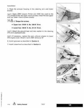 1992 Johnson Evinrude "EN" 90 degrees Loop V Service Repair Manual, P/N 508147, Page 248