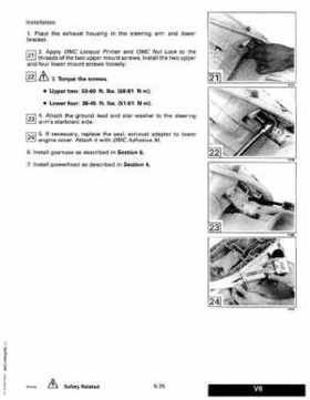 1992 Johnson Evinrude "EN" 90 degrees Loop V Service Repair Manual, P/N 508147, Page 252