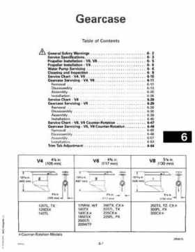 1992 Johnson Evinrude "EN" 90 degrees Loop V Service Repair Manual, P/N 508147, Page 255