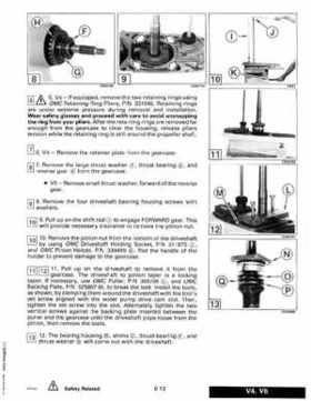 1992 Johnson Evinrude "EN" 90 degrees Loop V Service Repair Manual, P/N 508147, Page 267