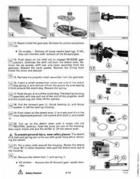 1992 Johnson Evinrude "EN" 90 degrees Loop V Service Repair Manual, P/N 508147, Page 268