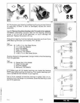 1992 Johnson Evinrude "EN" 90 degrees Loop V Service Repair Manual, P/N 508147, Page 269