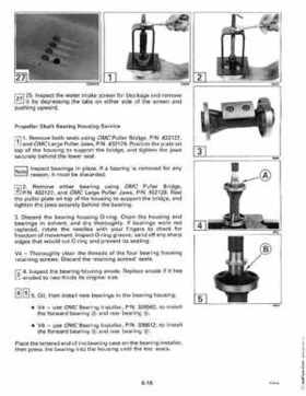 1992 Johnson Evinrude "EN" 90 degrees Loop V Service Repair Manual, P/N 508147, Page 270