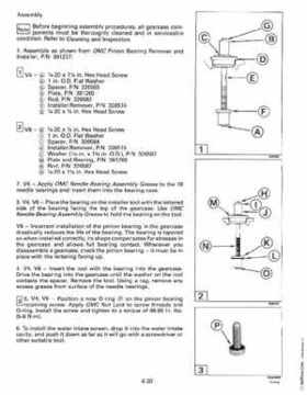 1992 Johnson Evinrude "EN" 90 degrees Loop V Service Repair Manual, P/N 508147, Page 274