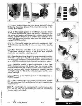 1992 Johnson Evinrude "EN" 90 degrees Loop V Service Repair Manual, P/N 508147, Page 275