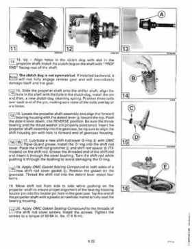 1992 Johnson Evinrude "EN" 90 degrees Loop V Service Repair Manual, P/N 508147, Page 276