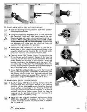 1992 Johnson Evinrude "EN" 90 degrees Loop V Service Repair Manual, P/N 508147, Page 278