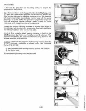 1992 Johnson Evinrude "EN" 90 degrees Loop V Service Repair Manual, P/N 508147, Page 284
